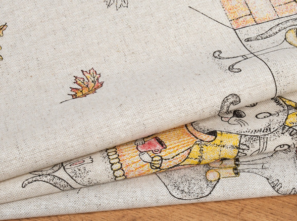 Изображение товара Набор полотенец Pole Kvetak (Беларускі лён) 46x60 24С27-ШР/р.п./ф.кор. (1 Мяу-мяу/сорт 1)