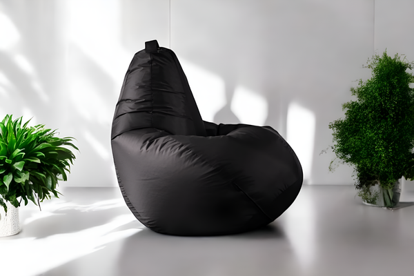 Изображение товара Бескаркасное кресло Mio Tesoro Груша XXXL / GF-140x95-CH (черный)