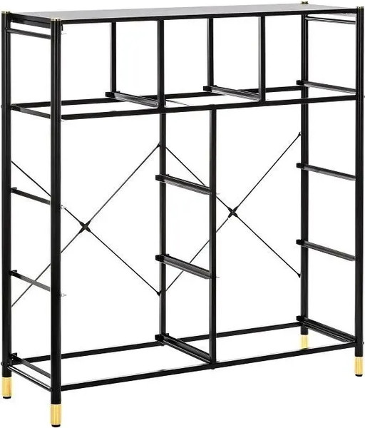 Изображение товара Комод Импэкс Нирита/Хайди 9 ящиков (черный)