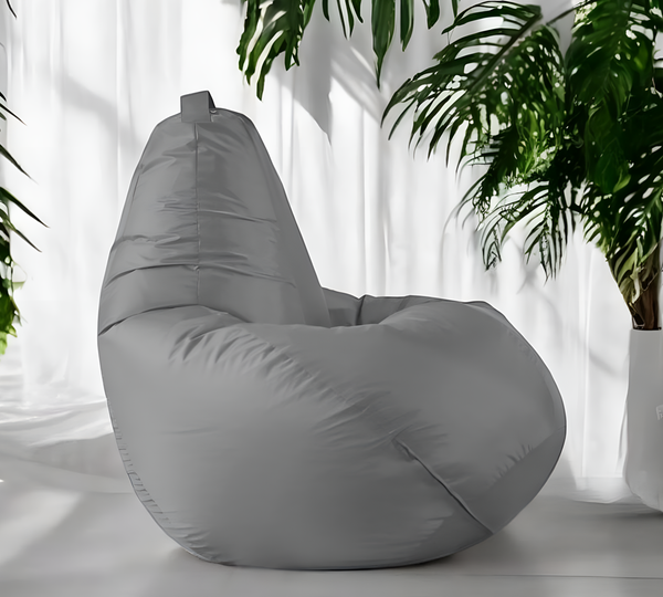 Изображение товара Бескаркасное кресло Mio Tesoro Груша XXXL / GF-140x95-S (серебро)