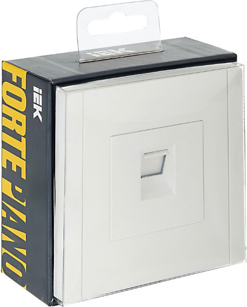 Изображение товара Розетка IEK Forte&Piano / FP-K10-2-K01 (белый)