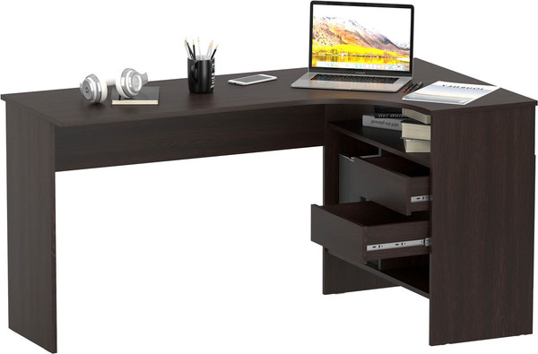 Изображение товара Компьютерный стол Сокол-Мебель СПм-25 (правый, венге)