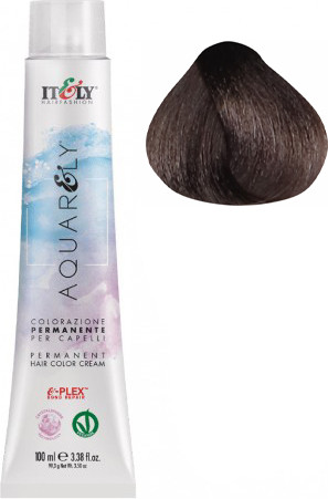 Изображение товара Крем-краска для волос Itely Aquarely с E-Plex комплексом 7K/7.21 (100мл)