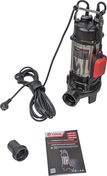 Изображение товара Фекальный насос Edon WQV1100