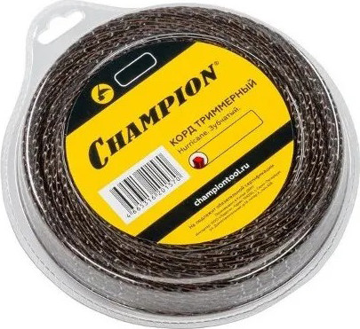 Изображение товара Леска для триммера Champion Hurricane saw twist 3.7мм / C7092 (39м)
