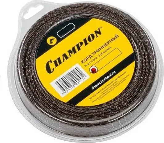 Изображение товара Леска для триммера Champion Hurricane saw twist 4.4мм / C7095 (28м)