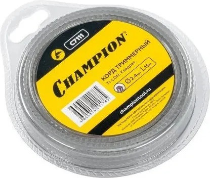 Изображение товара Леска для триммера Champion TI-LON 3.0мм / C7115 (40м)