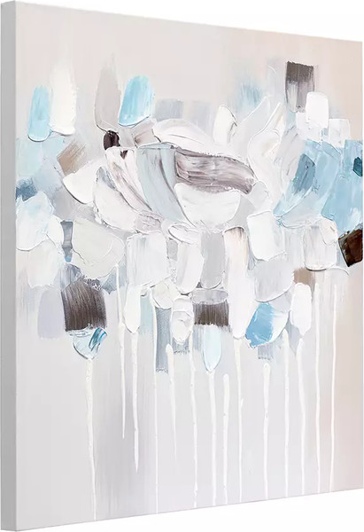 Изображение товара Картина Bergenson Bjorn Fleur 60x60 / BB0000965 (голубой)