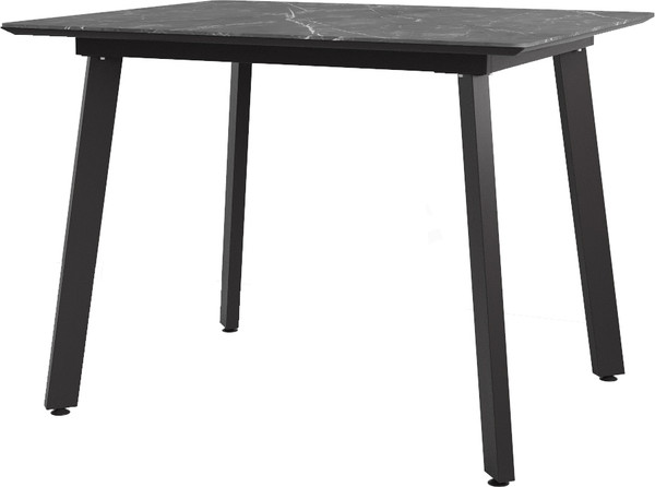 Изображение товара Обеденный стол ДСВ Граф 100x80 (черный)