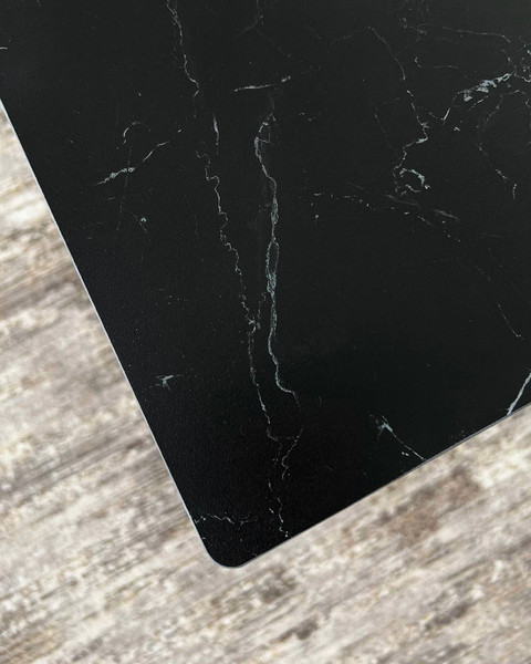 Изображение товара Обеденный стол ДСВ Граф 100x80 (черный)