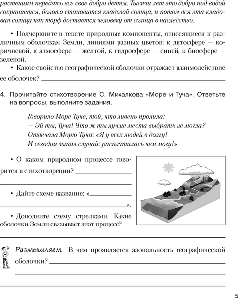Изображение товара Рабочая тетрадь Аверсэв География. 7 класс 2025, мягкая обложка (Кольмакова Елена)