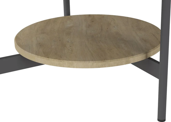 Изображение товара Журнальный столик Калифорния мебель Марио (графит/дуб сонома)