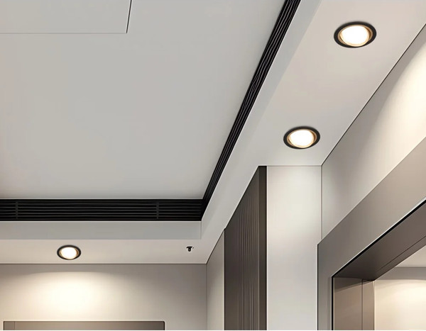 Изображение товара Точечный светильник Ambrella TN51914 BK/GD (черный/золото)