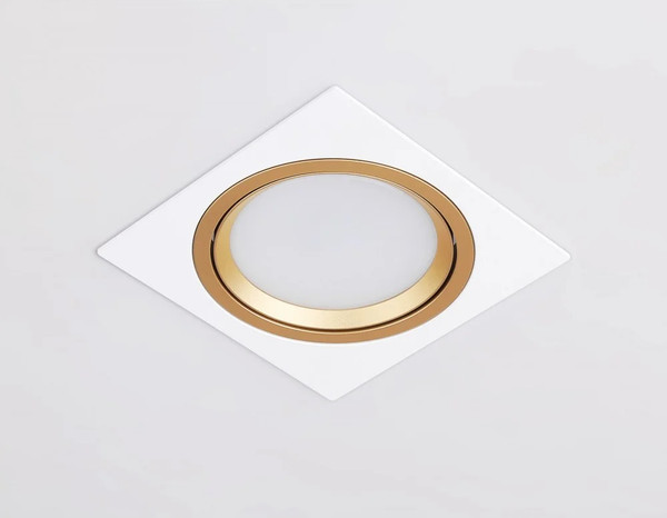 Изображение товара Точечный светильник Ambrella TN51916 WH/GD (белый/золото)