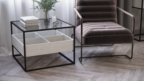 Изображение товара Журнальный столик Калифорния мебель Кассо СЖ01 (выбеленное дерево)