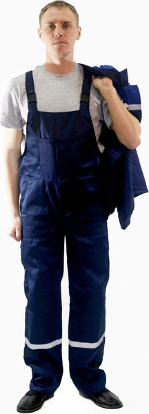 Изображение товара Комплект рабочей одежды Барсегян Л.Р. Рабочий-2 (р.48-50, 194-200, темно-синий/василек)