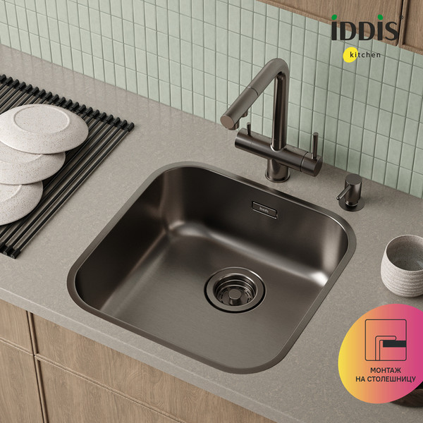 Изображение товара Мойка кухонная IDDIS Mate MAT44GMi77