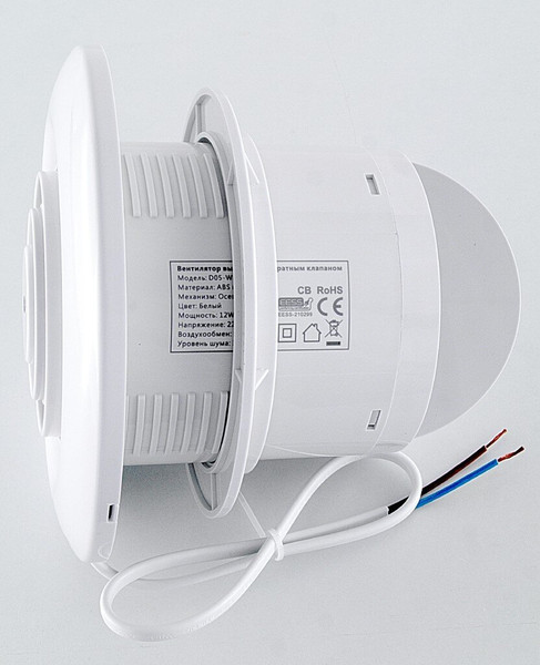 Изображение товара Вентилятор накладной Diadonna D05-W10