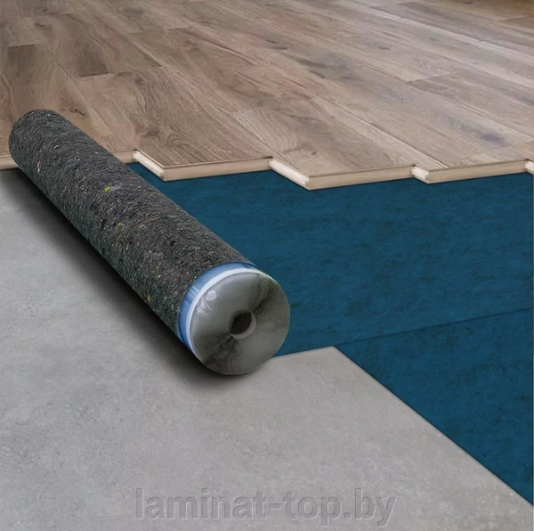 Изображение товара Подложка A-step Fiber Pad 3мм Felt With 0.06мм PE Film (1x10м)