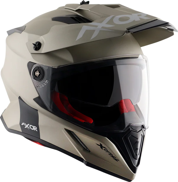 Изображение товара Мотошлем AXOR X-Cross Dual Visor NR / pm0258165664 (XL, никель)