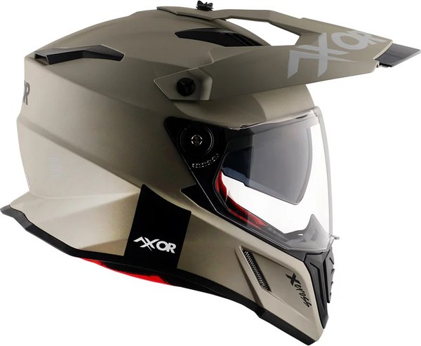 Изображение товара Мотошлем AXOR X-Cross Dual Visor NR / pm0258165664 (XL, никель)