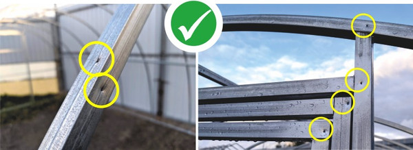 Изображение товара Теплица ИМпласт ЕвроПласт Титан 3х4 дуги 40х20 шаг 67 / 15341 (с сотовым поликарбонатом 4мм)