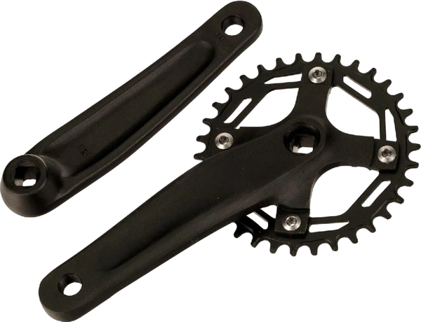 Изображение товара Система шатунов для велосипеда Sunrun WING-2011BK