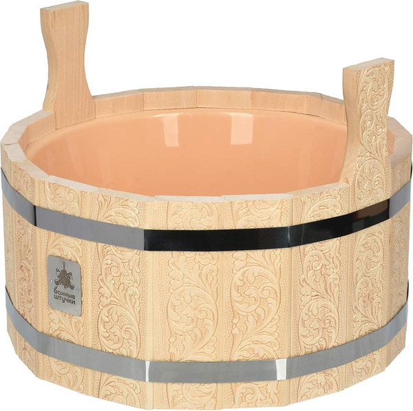 Изображение товара Ушат Банные Штучки Цветы / 32820 (12л)