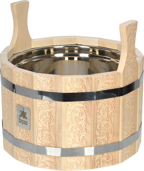 Изображение товара Ушат Банные Штучки Цветы / 32821 (9л)