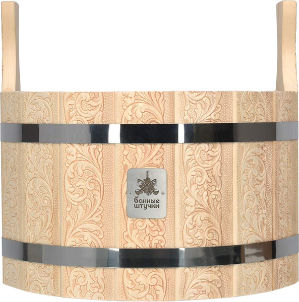 Изображение товара Ушат Банные Штучки Цветы / 32821 (9л)