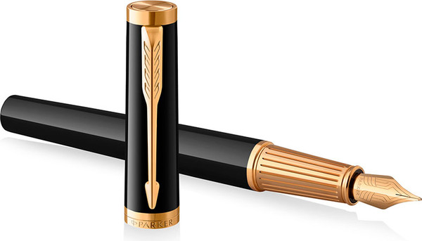 Изображение товара Ручка перьевая имиджевая Parker Ingenuity Black GT / 2182005