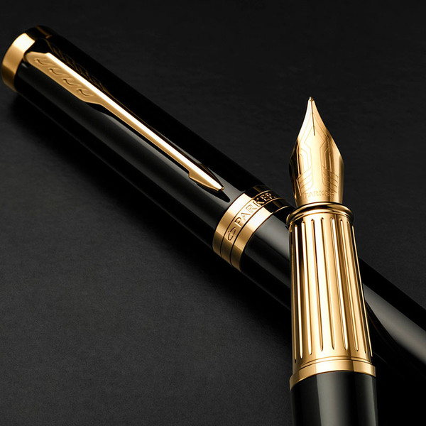 Изображение товара Ручка перьевая имиджевая Parker Ingenuity Black GT / 2182005