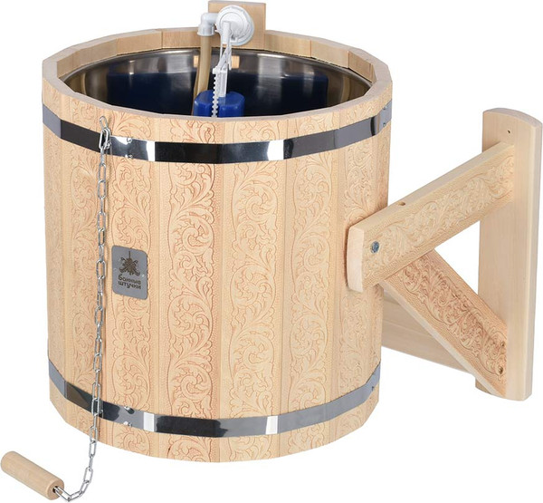 Изображение товара Обливное устройство Банные Штучки Русский душ Цветочный орнамент / 32819 (20л)