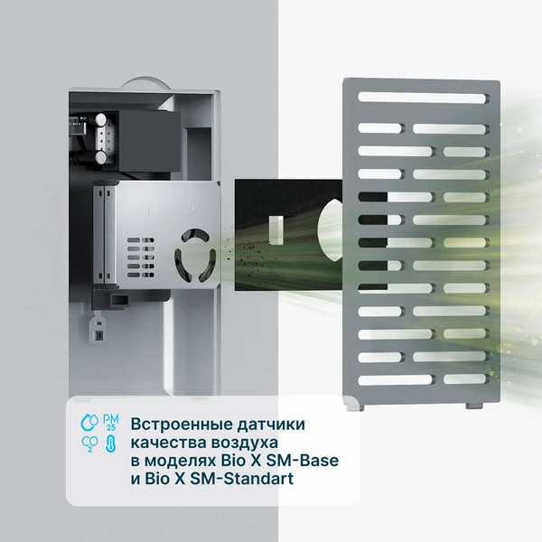 Изображение товара Проветриватель с нагревом Tion Бризер Bio X SM Standart