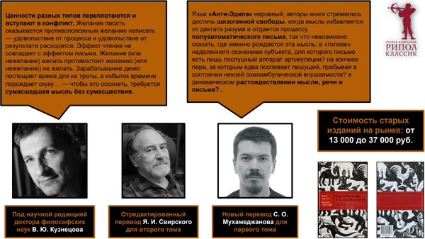Изображение товара Нехудожественная книга Рипол Классик Анти-Эдип. Капитализм и Шизофрения Т. 1, твердая обложка (Делез Жиль, Гваттари Феликс)