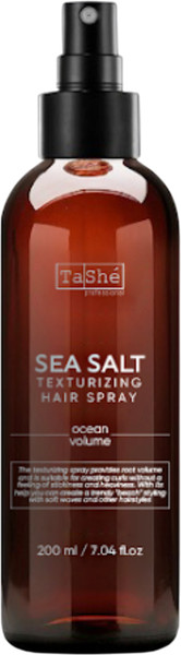 Изображение товара Спрей для укладки волос Tashe Professional Salt texturizing spray (200мл)