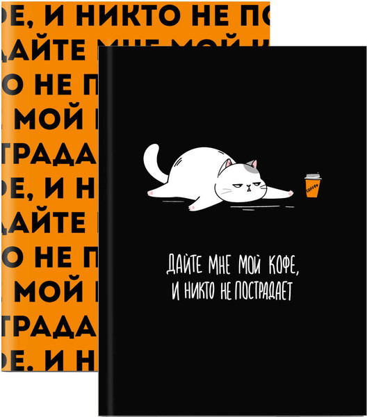 Изображение товара Записная книжка Феникс+ Фразы с характером. Кот / 68037