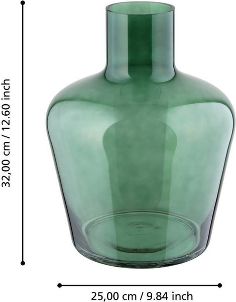 Изображение товара Ваза Eglo Samuntai 421367 (стекло, зеленый)