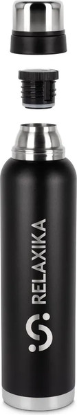 Изображение товара Термос для напитков Relaxika 103 (1.6л, черный)