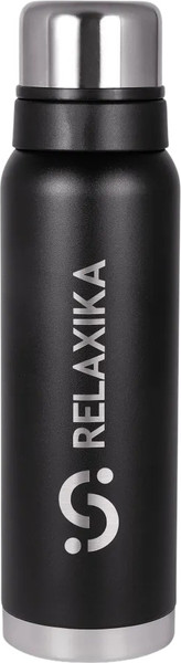 Изображение товара Термос для напитков Relaxika 103 (1.6л, черный)