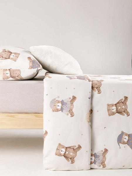 Изображение товара Комплект постельного белья Ночь нежна Михаил Стандарт 1.5сп 70x70 / 500091-1+510333-6