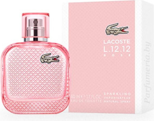 Изображение товара Туалетная вода Lacoste L.12.12 Rose Sparkling (50мл)
