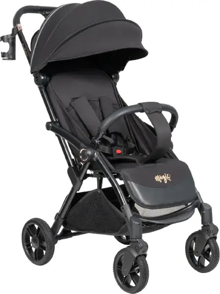 Изображение товара Детская прогулочная коляска Farfello Magic FM-03 (черный)