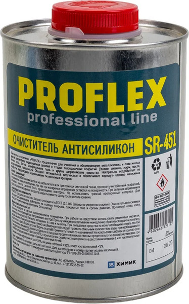 Изображение товара Очиститель Химик Proflex Антисиликон / 66127105 (1л)