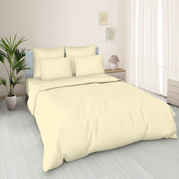 Изображение товара Простыня Реноме Евро Поплин 220x240 (шампань)