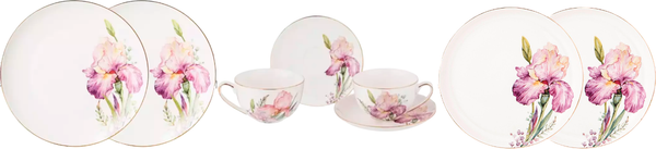Изображение товара Набор столовой посуды Lefard Irises 590-425
