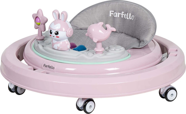 Изображение товара Ходунки Farfello A4 (розовый)