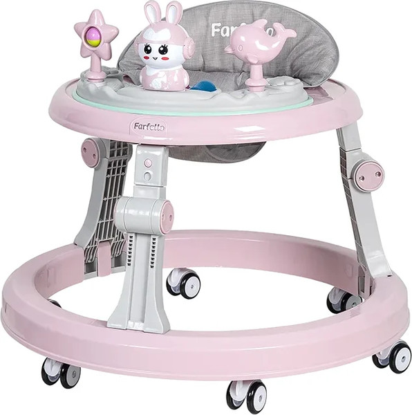 Изображение товара Ходунки Farfello A4 (розовый)