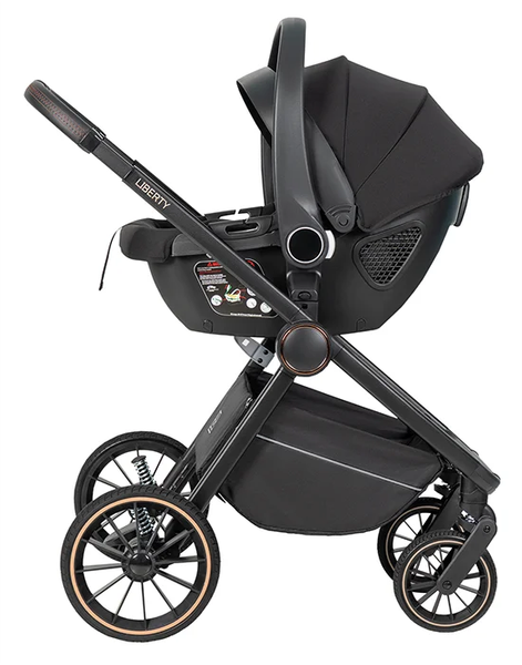 Изображение товара Детская универсальная коляска Farfello Liberty 3в1 / LBR-1 (магический черный)