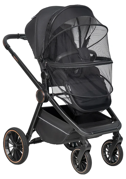 Изображение товара Детская универсальная коляска Farfello Liberty 3в1 / LBR-1 (магический черный)